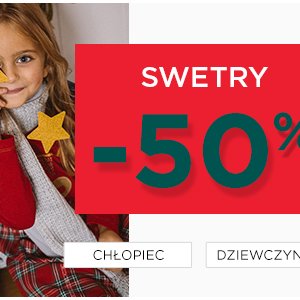 -50% na swetry