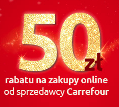 Zapisz się do Newslettera Carrefour i odbierz 50 zł rabatu