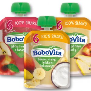 Mus owocowo-warzywny BOBOVITA - trzeci produkt -75%