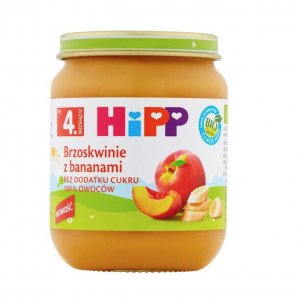 HiPP Brzoskwinie z Bananami Bio deserek dla dzieci