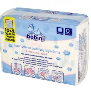 Bobini Baby Super chłonne podkłady higieniczne dla niemowląt i dzieci -21%