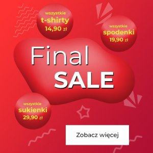 Final Sale w Coccodrillo do -70% + dodatkowe 10% rabatu