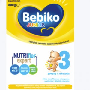 BEBIKO Junior 3 mleko modyfikowane dla dzieci, różne rodzaje