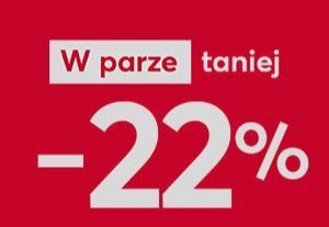 Walentynki w eobuwie.pl - drugi produkt -22%