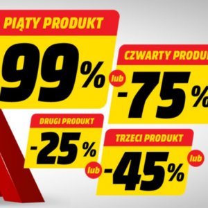 RabatoMania w Media Markt - piąty produkt nawet 99% taniej