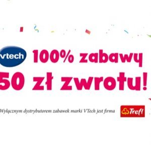 100% zabawy 50 zł zwrotu w Smyku