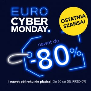 Cyber Monday w RTV EURO AGD do -80%