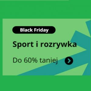 Black Friday - sport i rozrywka na Aliexpress do -60%