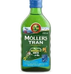 Möller’s Tran Norweski o smaku owocowym