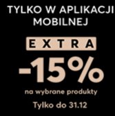 Dodatkowe -15% w aplikacji mobilnej eobuwie!