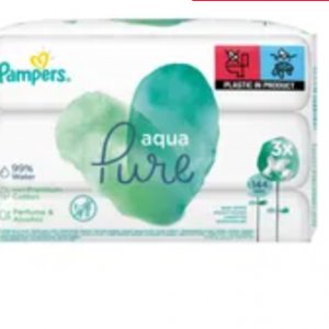 Chusteczki Pampers Aqua Pure -23%