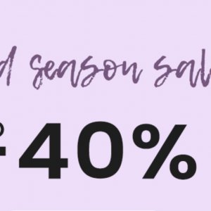 Mid Season Sale -40%