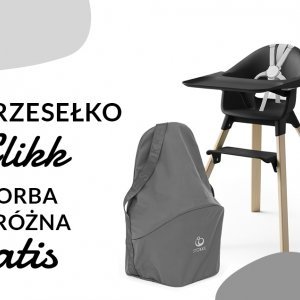 Stokke Clikk + torba podróżna na krzesełko GRATIS
