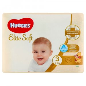 Huggies Elite Soft Pieluchy -35%